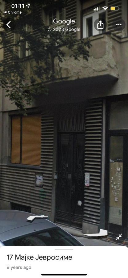 Srba Leilighet Beograd Eksteriør bilde